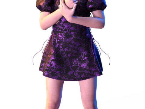 Wednesday The Addams Heiress Netflix Series 3D Print Model