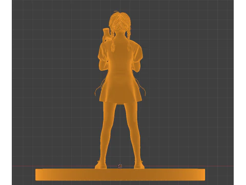 Wednesday The Addams Heiress Netflix Series 3D Print Model