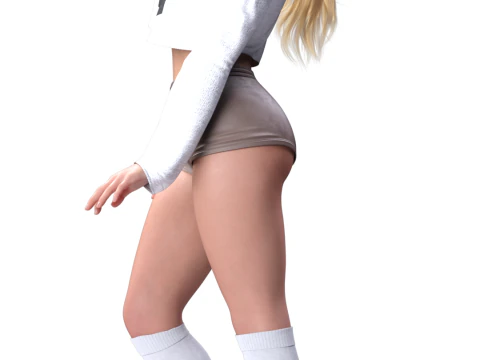 क्लो ग्रेस मोरेट्ज़ 3डी अर्बन स्टाइल 3D प्रिंट मॉडल