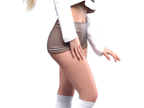 Chlo Grace Moretz 3D Urban Style 3D Print Model