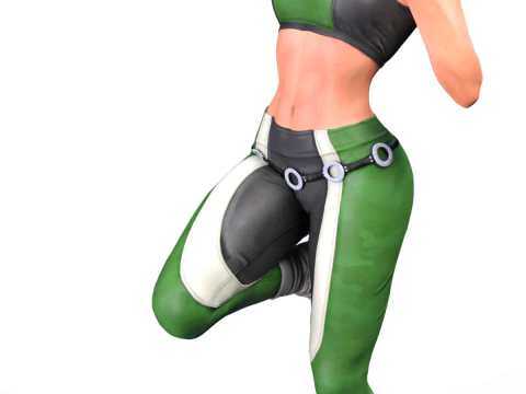 Sonya Blade The Strength of Earthrealm Mortal Kombat 3D Print Model