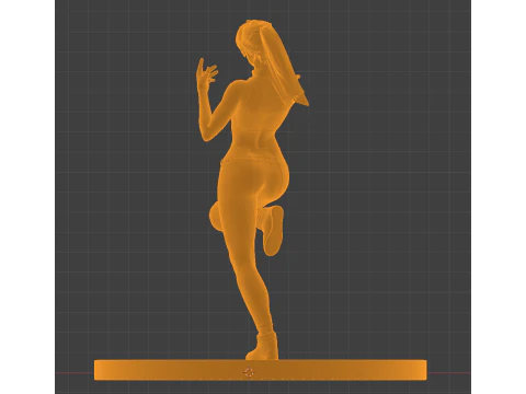 Sonya Blade The Strength of Earthrealm Mortal Kombat 3D Print Model