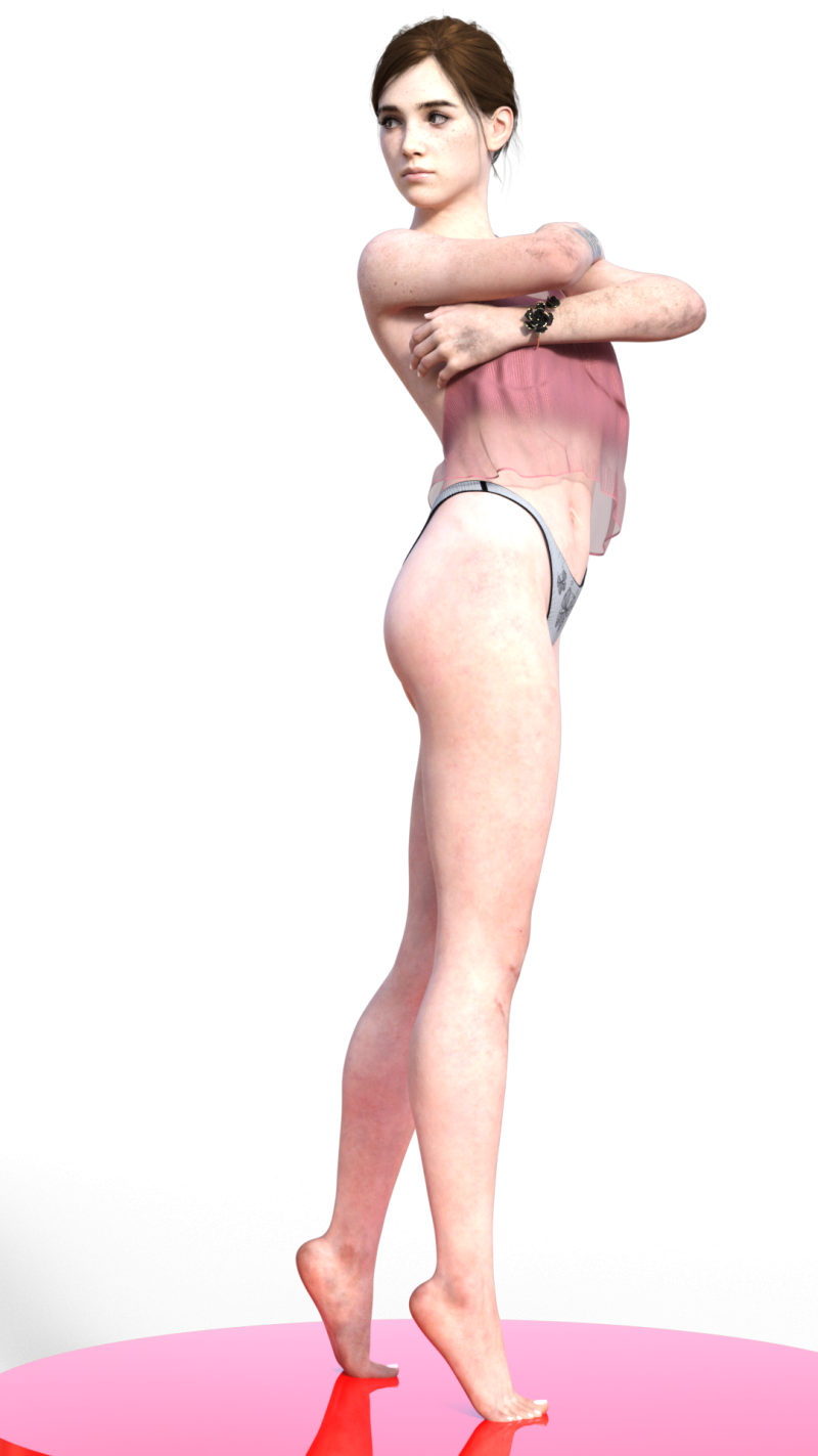 Ellie The Echo of Survival 3D Print Model .c4d .max .obj .3ds .fbx .stl .blend 