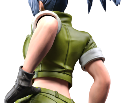 Leona Heidern The Silent Soldier The King of Fighters 3D Print Model