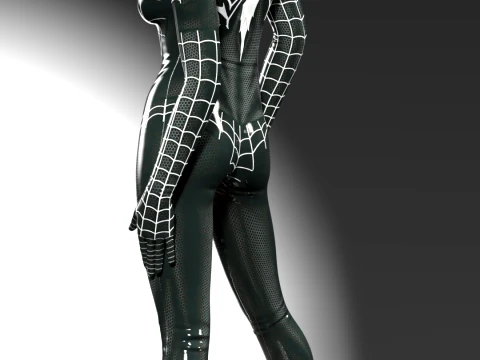 Kristen Stewart The Symbiotes Lament Dark Web Edition 3D Print Model