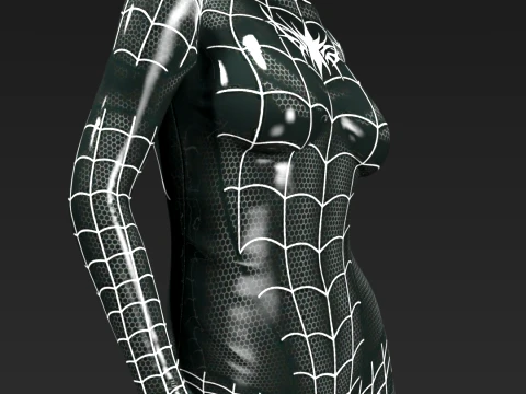 Kristen Stewart The Symbiotes Lament Dark Web Edition 3D Print Model