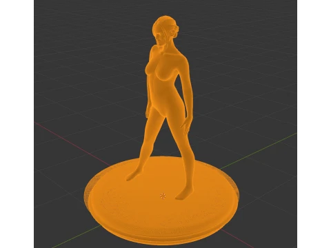Kristen Stewart The Symbiotes Lament Dark Web Edition 3D Print Model