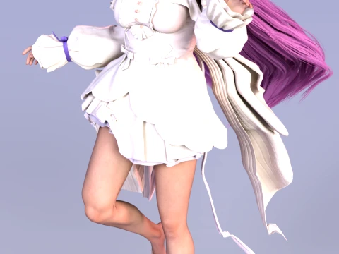 EVE The 7th Airborne Dream Cloud Idol Edition 3D Print Model