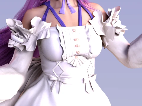 EVE The 7th Airborne Dream Cloud Idol Edition 3D Print Model