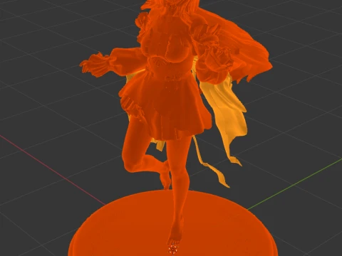 EVE The 7th Airborne Dream Cloud Idol Edition 3D Print Model