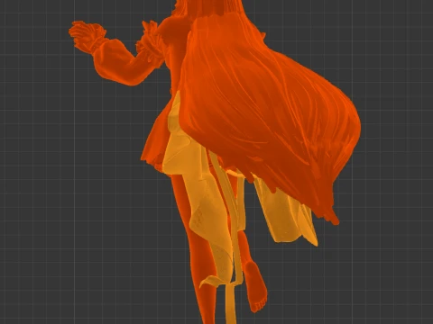 EVE The 7th Airborne Dream Cloud Idol Edition 3D Print Model