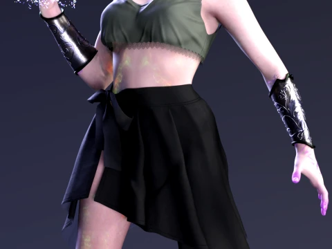 Philippa Eilhart The Jewel of Tretogor Arcane Ritual Edition 3D Print Model