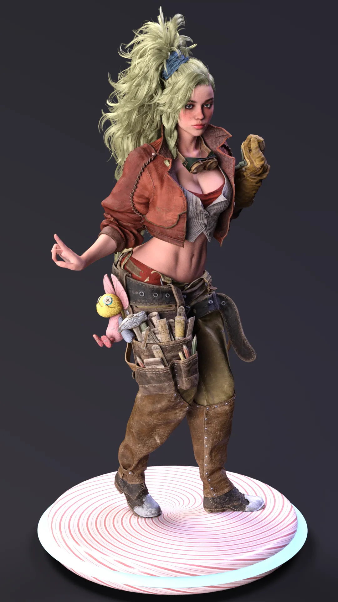 Gemma The Master Smith of the Forbidden Lands Artisan Edition 3D Print Model .c4d .max .obj .3ds .fbx .stl .blend 