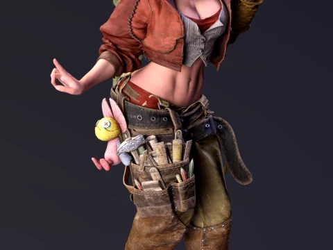 Gemma The Master Smith of the Forbidden Lands Artisan Edition 3D Print Model
