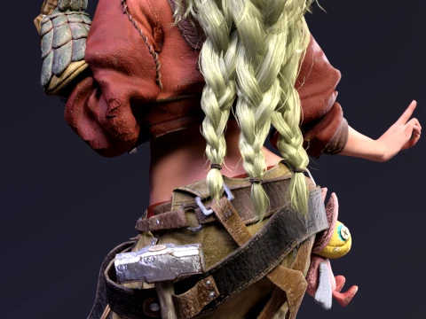 Gemma The Master Smith of the Forbidden Lands Artisan Edition 3D Print Model