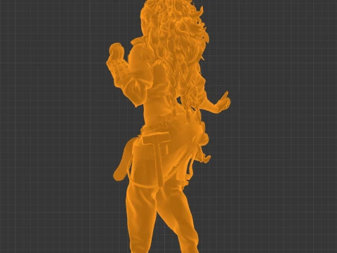 Gemma The Master Smith of the Forbidden Lands Artisan Edition 3D Print Model