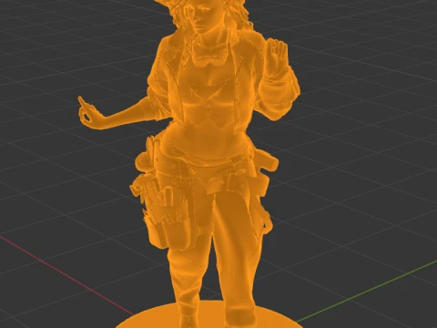 Gemma The Master Smith of the Forbidden Lands Artisan Edition 3D Print Model