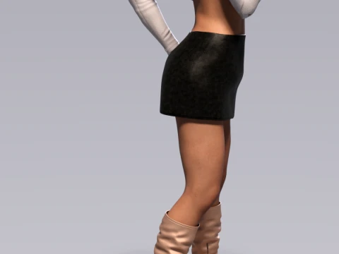 Ada Wong The Crimson Shadow Urban Infiltration Edition 3D Print Model