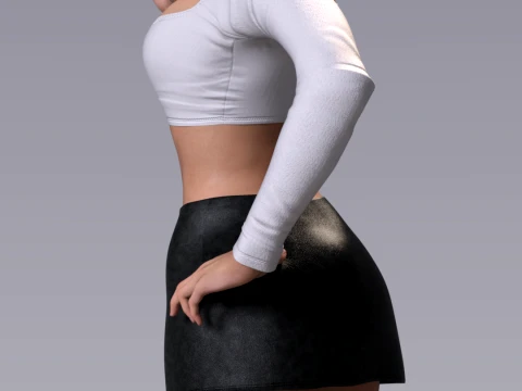 Ada Wong The Crimson Shadow Urban Infiltration Edition 3D Print Model