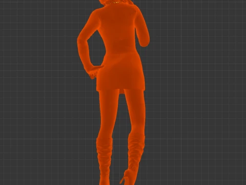 Ada Wong The Crimson Shadow Urban Infiltration Edition 3D Print Model