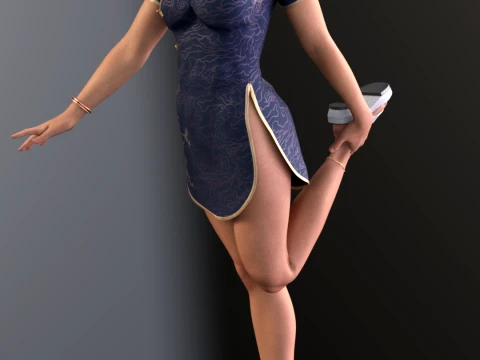 Kasumi The Cherry Blossom Shadow Traditional Elegance Edition 3D Print Model