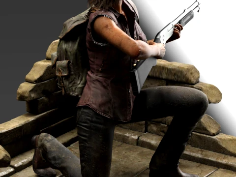 Tess The Smuggler of Boston Post-Outbreak Survivor Edition 3D Print Model