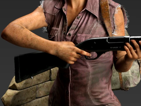 Tess The Smuggler of Boston Post-Outbreak Survivor Edition 3D Print Model