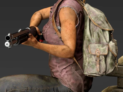 Tess The Smuggler of Boston Post-Outbreak Survivor Edition 3D Print Model