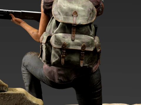 Tess The Smuggler of Boston Post-Outbreak Survivor Edition 3D Print Model