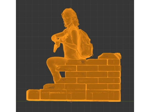 Tess The Smuggler of Boston Post-Outbreak Survivor Edition 3D Print Model