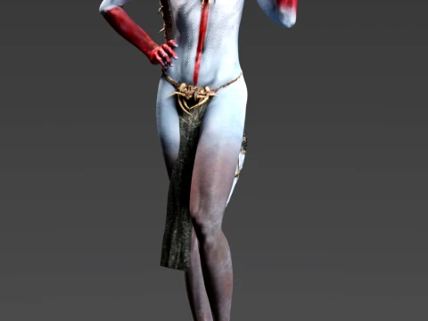 Varang Leader of the Ash People Avatar Fire and Ash Edition 3D Принт Модель