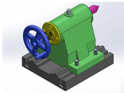心押し台 3Dプリントモデル
