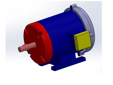 Electric Motor 3D Print Model