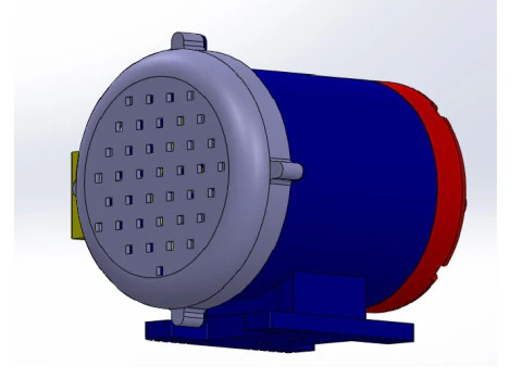 Electric Motor 3D Print Model