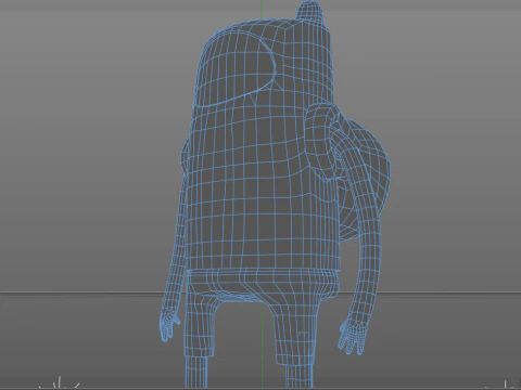 Finn Adventure Time 3D Model