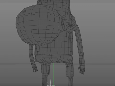 Finn Adventure Time 3D Model