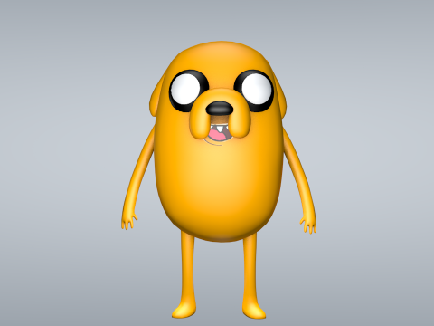 Jake Avontuurstijd 3D Model