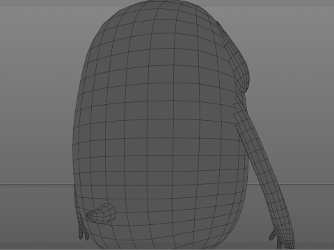 Jake Adventure Time 3D Model