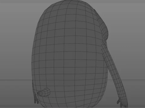 Jake Adventure Time 3D Model