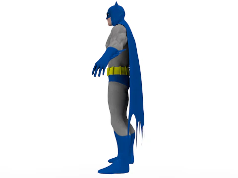 Batman Low Poly 3D Model