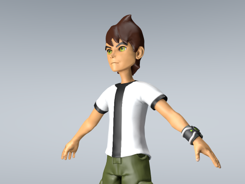 Ben 10 3D Model