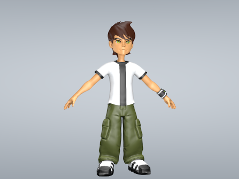 Ben 10 3D Model