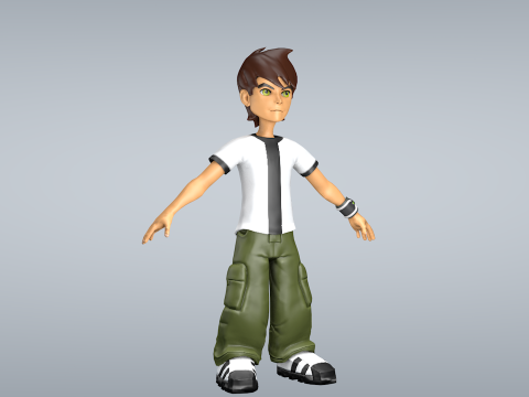Ben 10 3D Model