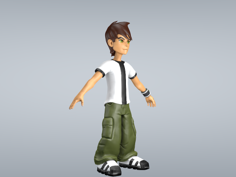 Ben 10 3D Model