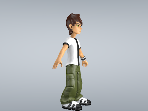 Ben 10 3D Model