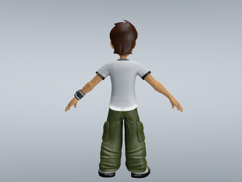 Ben 10 3D Model