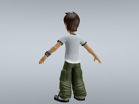 Ben 10 3D Model