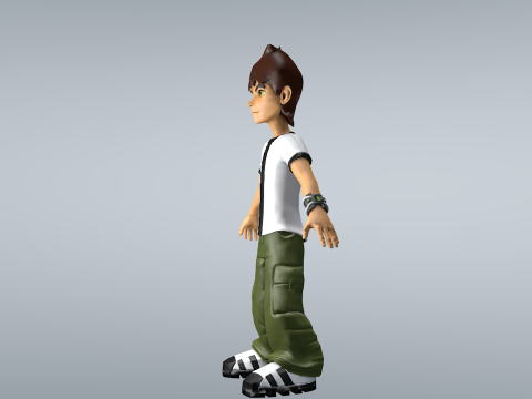 Ben 10 3D Model