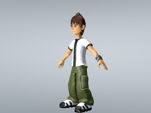 Ben 10 3D Model