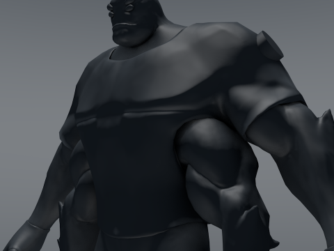 Four Arms 3D Model